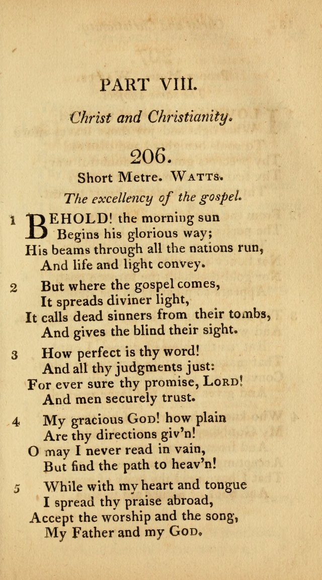 The Philadelphia Hymn Book; or, a selection of sacred poetry, consisting of psalms and hymns from Watts...and others, adapted to public and private devotion page 216