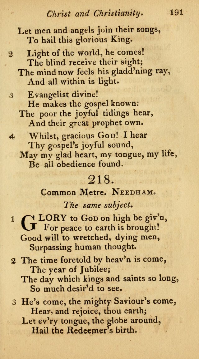 The Philadelphia Hymn Book; or, a selection of sacred poetry, consisting of psalms and hymns from Watts...and others, adapted to public and private devotion page 224