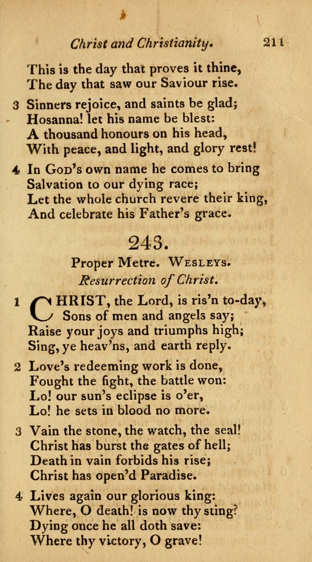 The Philadelphia Hymn Book; or, a selection of sacred poetry, consisting of psalms and hymns from Watts...and others, adapted to public and private devotion page 244