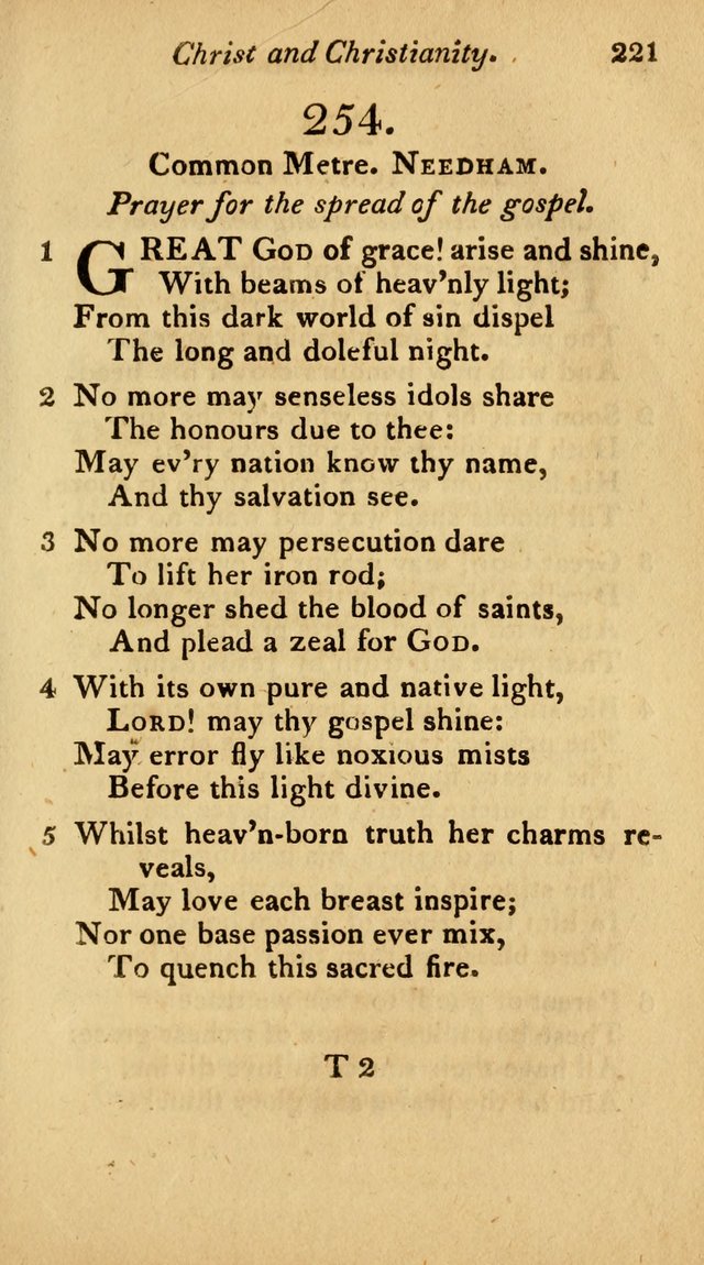 The Philadelphia Hymn Book; or, a selection of sacred poetry, consisting of psalms and hymns from Watts...and others, adapted to public and private devotion page 254
