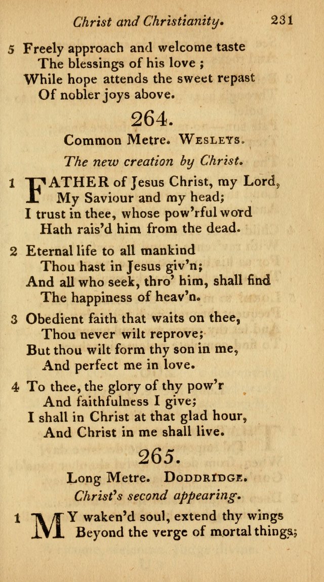 The Philadelphia Hymn Book; or, a selection of sacred poetry, consisting of psalms and hymns from Watts...and others, adapted to public and private devotion page 264