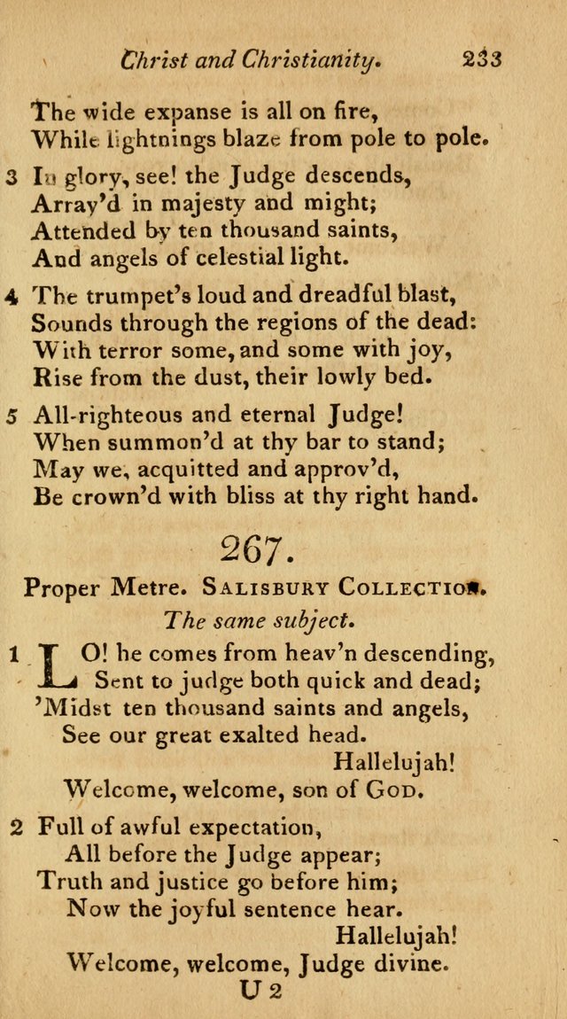 The Philadelphia Hymn Book; or, a selection of sacred poetry, consisting of psalms and hymns from Watts...and others, adapted to public and private devotion page 266