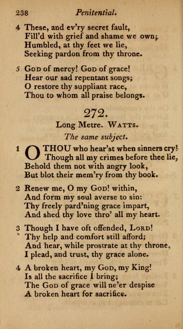 The Philadelphia Hymn Book; or, a selection of sacred poetry, consisting of psalms and hymns from Watts...and others, adapted to public and private devotion page 271