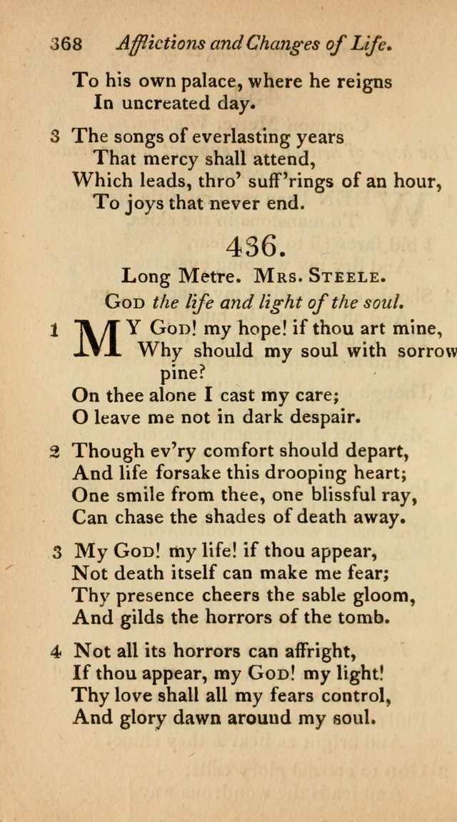 The Philadelphia Hymn Book; or, a selection of sacred poetry, consisting of psalms and hymns from Watts...and others, adapted to public and private devotion page 401