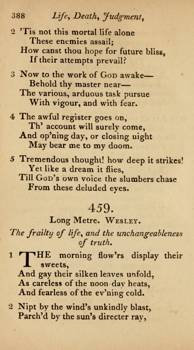The Philadelphia Hymn Book; or, a selection of sacred poetry, consisting of psalms and hymns from Watts...and others, adapted to public and private devotion page 421