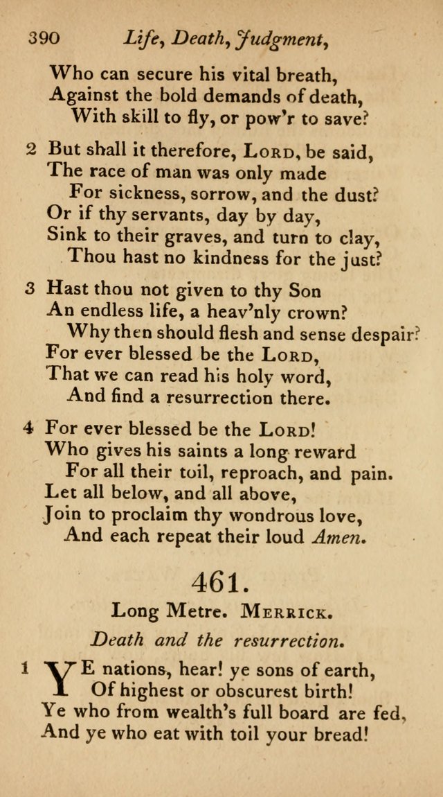The Philadelphia Hymn Book; or, a selection of sacred poetry, consisting of psalms and hymns from Watts...and others, adapted to public and private devotion page 423