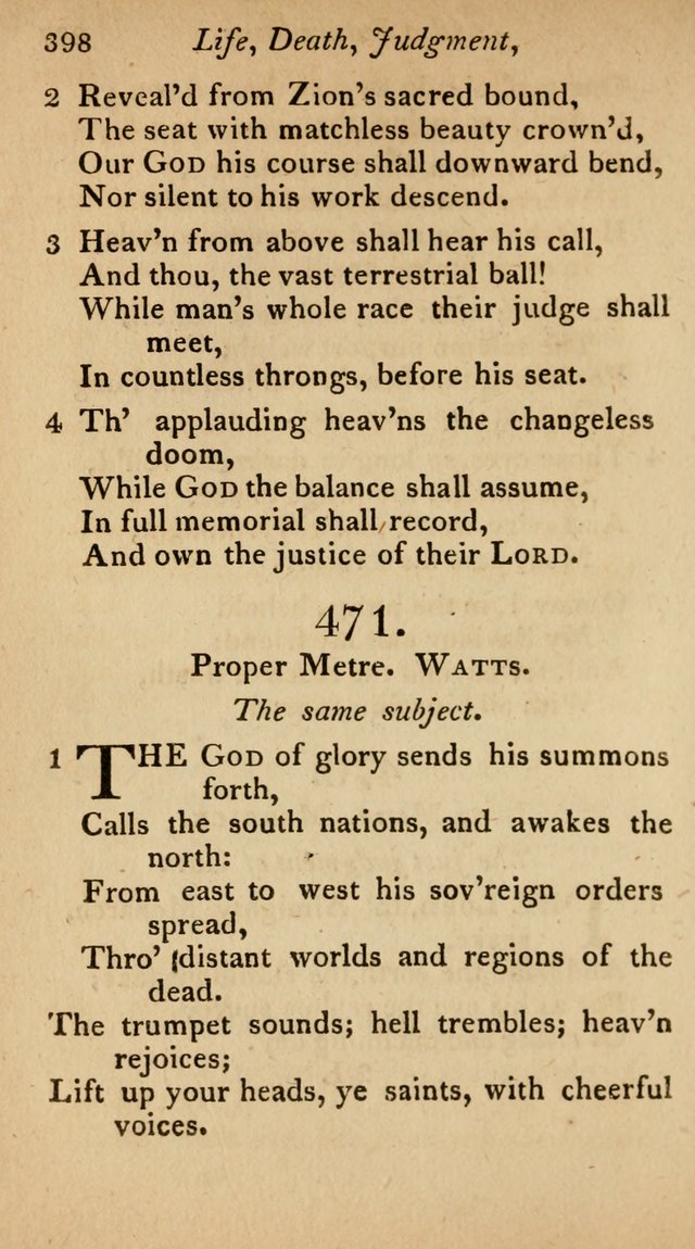 The Philadelphia Hymn Book; or, a selection of sacred poetry, consisting of psalms and hymns from Watts...and others, adapted to public and private devotion page 431
