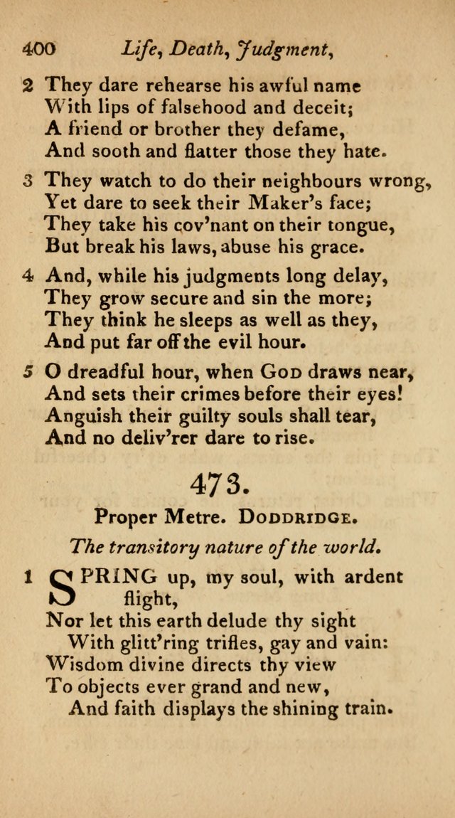 The Philadelphia Hymn Book; or, a selection of sacred poetry, consisting of psalms and hymns from Watts...and others, adapted to public and private devotion page 433