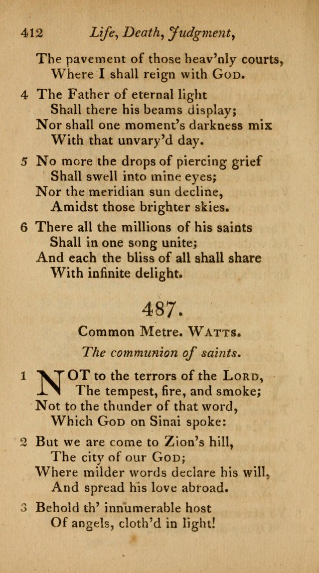 The Philadelphia Hymn Book; or, a selection of sacred poetry, consisting of psalms and hymns from Watts...and others, adapted to public and private devotion page 445