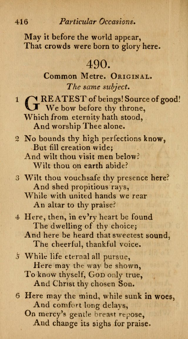 The Philadelphia Hymn Book; or, a selection of sacred poetry, consisting of psalms and hymns from Watts...and others, adapted to public and private devotion page 449