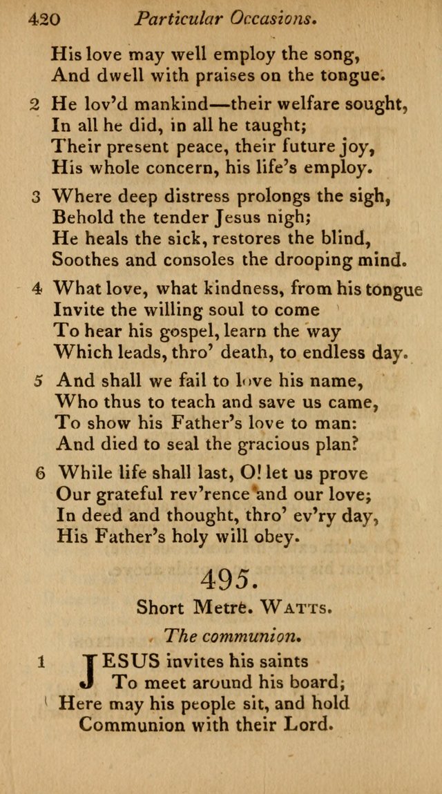 The Philadelphia Hymn Book; or, a selection of sacred poetry, consisting of psalms and hymns from Watts...and others, adapted to public and private devotion page 453