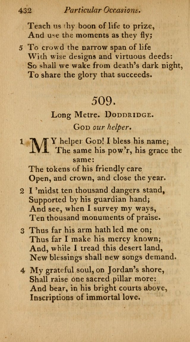 The Philadelphia Hymn Book; or, a selection of sacred poetry, consisting of psalms and hymns from Watts...and others, adapted to public and private devotion page 465