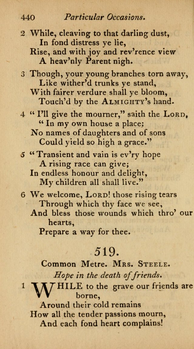The Philadelphia Hymn Book; or, a selection of sacred poetry, consisting of psalms and hymns from Watts...and others, adapted to public and private devotion page 473