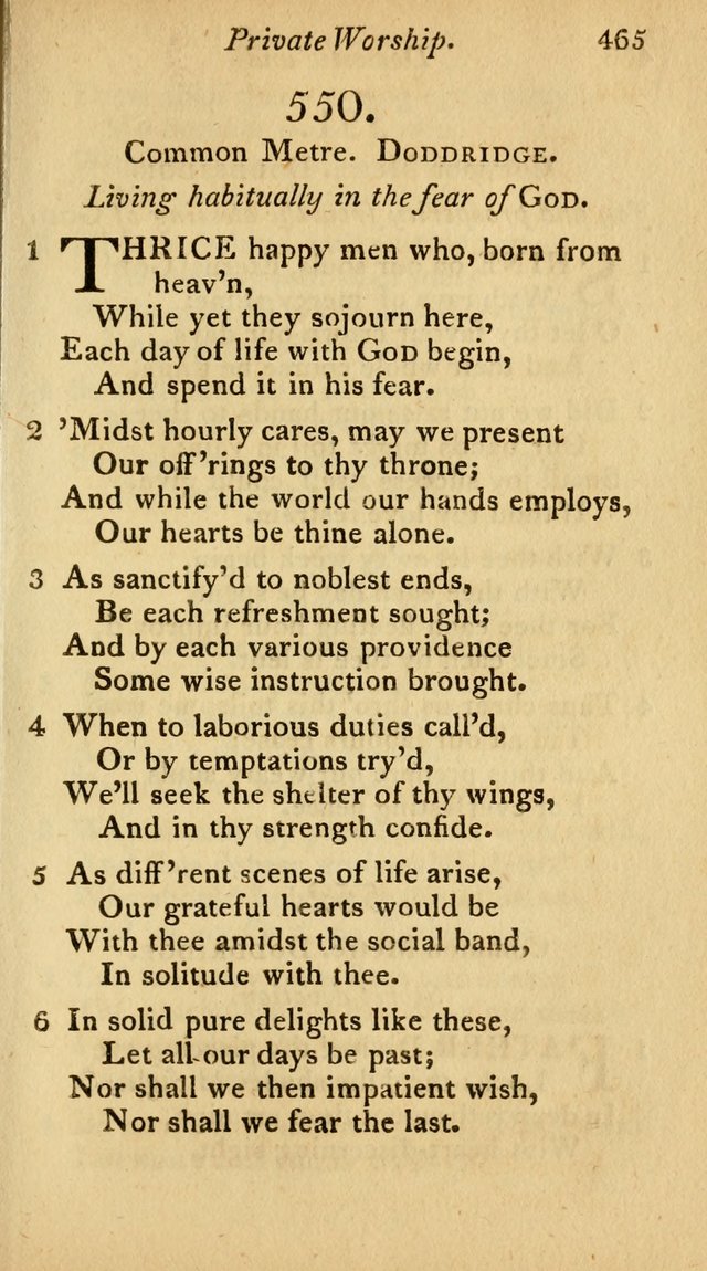 The Philadelphia Hymn Book; or, a selection of sacred poetry, consisting of psalms and hymns from Watts...and others, adapted to public and private devotion page 498