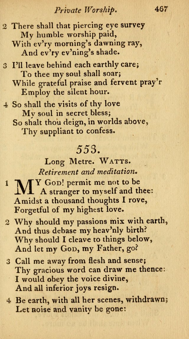 The Philadelphia Hymn Book; or, a selection of sacred poetry, consisting of psalms and hymns from Watts...and others, adapted to public and private devotion page 500