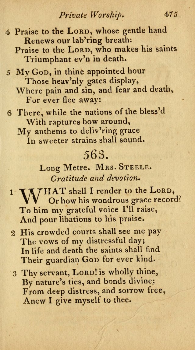 The Philadelphia Hymn Book; or, a selection of sacred poetry, consisting of psalms and hymns from Watts...and others, adapted to public and private devotion page 508