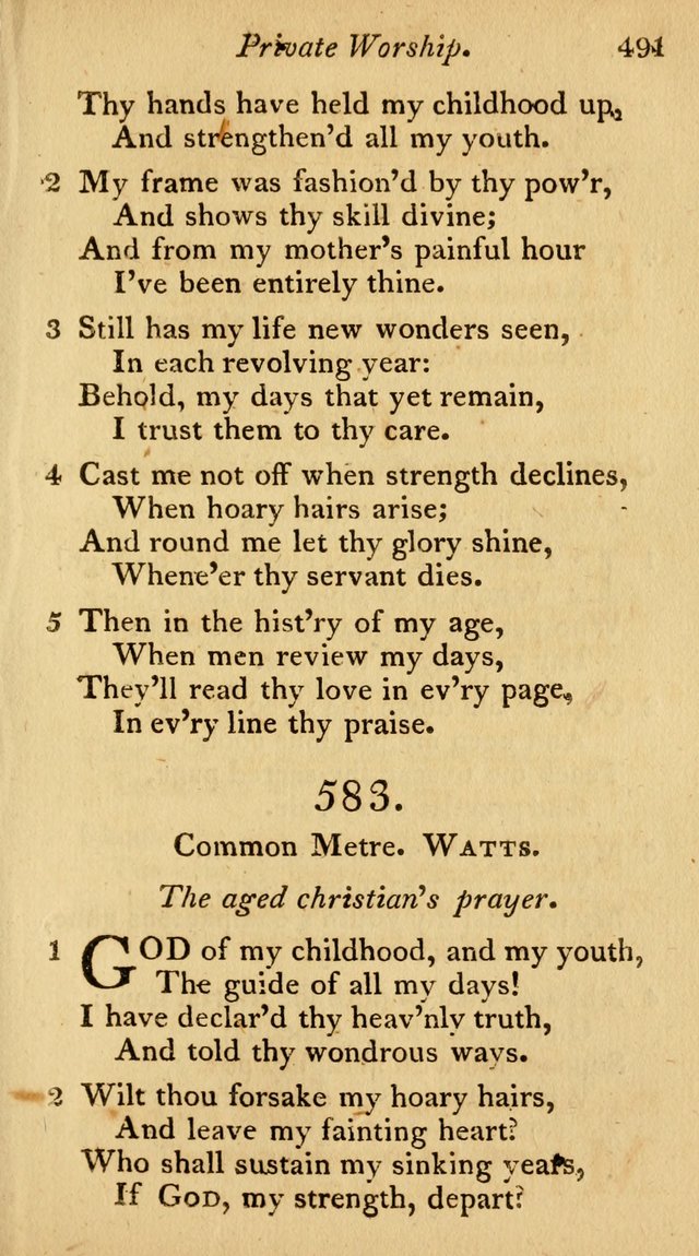 The Philadelphia Hymn Book; or, a selection of sacred poetry, consisting of psalms and hymns from Watts...and others, adapted to public and private devotion page 524
