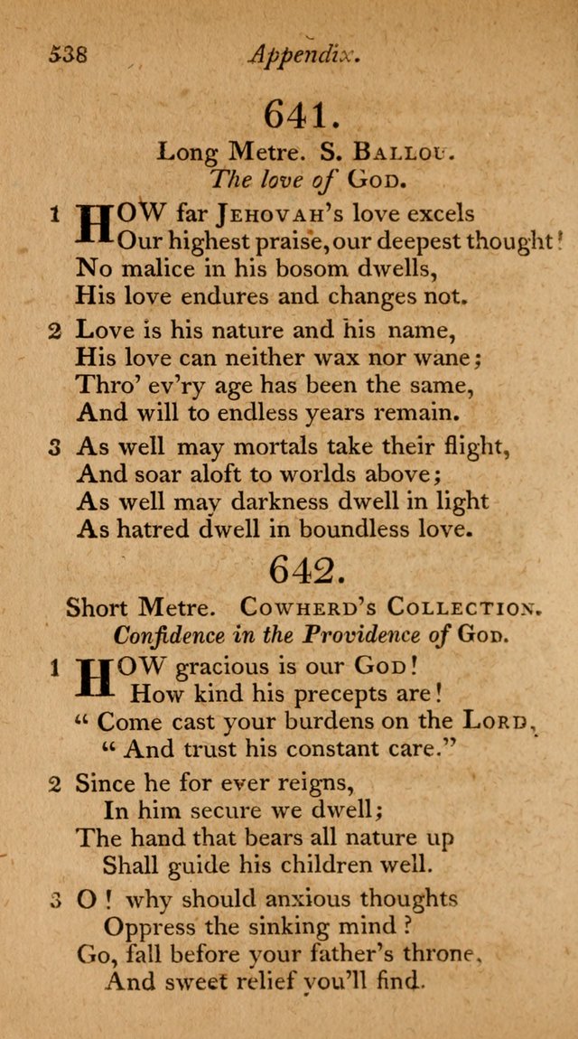 The Philadelphia Hymn Book; or, a selection of sacred poetry, consisting of psalms and hymns from Watts...and others, adapted to public and private devotion page 571
