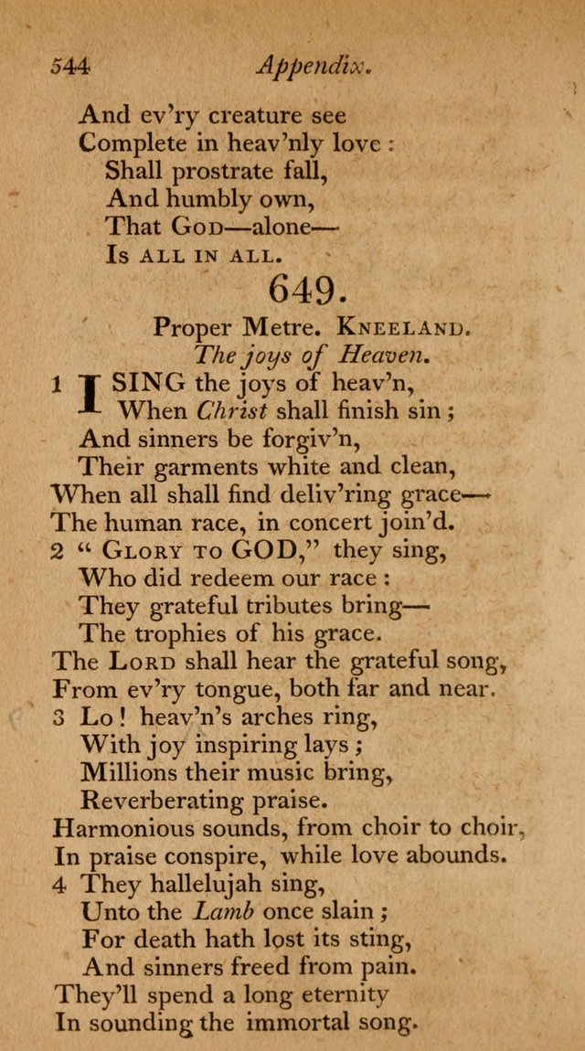 The Philadelphia Hymn Book; or, a selection of sacred poetry, consisting of psalms and hymns from Watts...and others, adapted to public and private devotion page 577