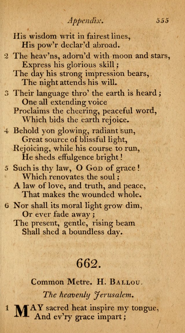 The Philadelphia Hymn Book; or, a selection of sacred poetry, consisting of psalms and hymns from Watts...and others, adapted to public and private devotion page 588