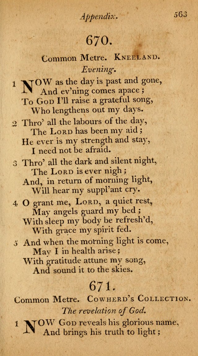 The Philadelphia Hymn Book; or, a selection of sacred poetry, consisting of psalms and hymns from Watts...and others, adapted to public and private devotion page 596