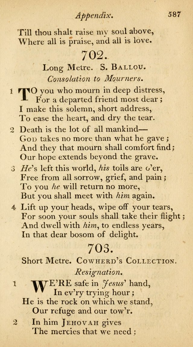 The Philadelphia Hymn Book; or, a selection of sacred poetry, consisting of psalms and hymns from Watts...and others, adapted to public and private devotion page 620