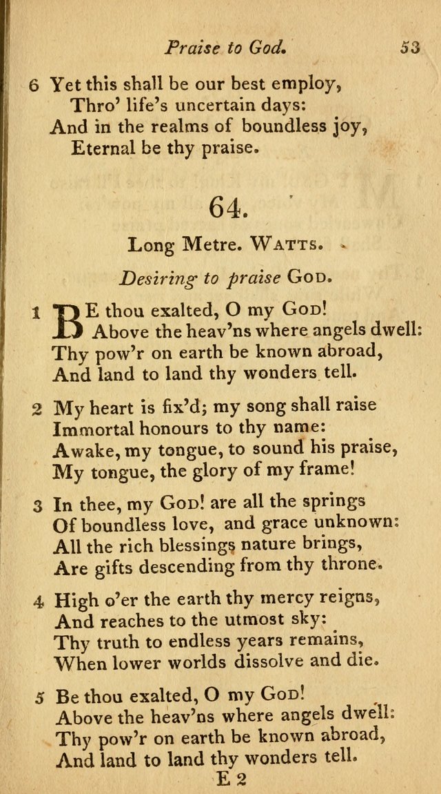 The Philadelphia Hymn Book; or, a selection of sacred poetry, consisting of psalms and hymns from Watts...and others, adapted to public and private devotion page 86