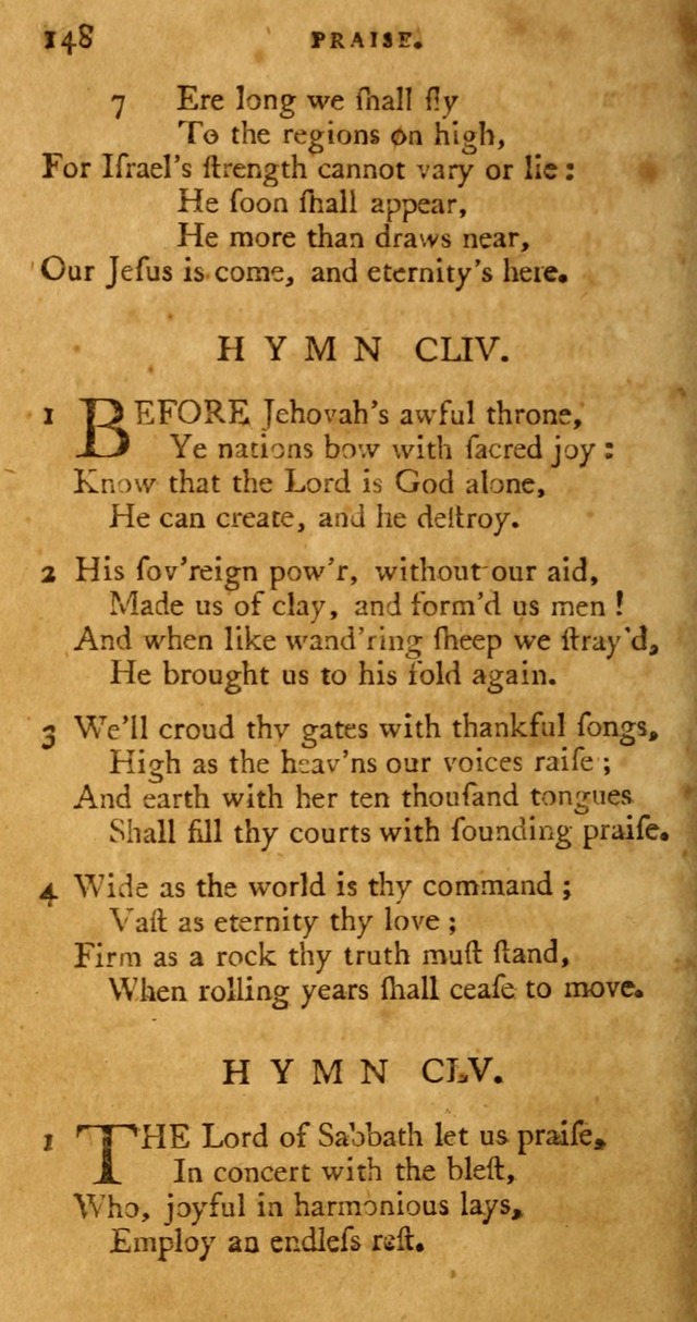 A Pocket hymn book, designed as a constant companion for the pious: collected from various authors page 155