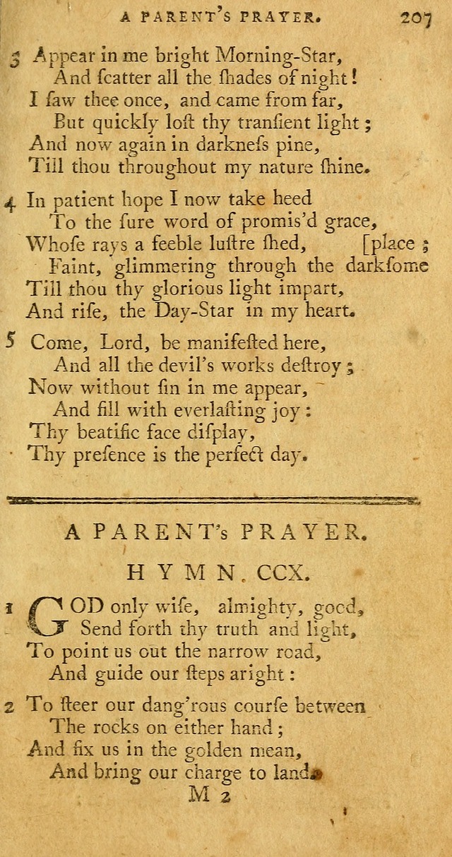 A Pocket hymn book, designed as a constant companion for the pious: collected from various authors page 214