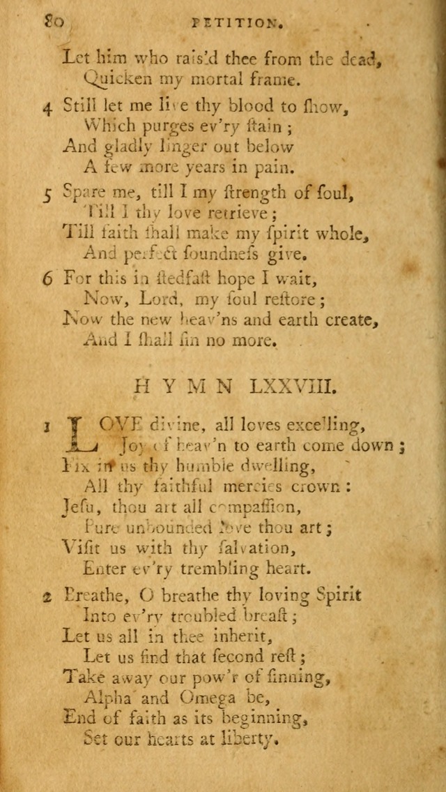 A Pocket hymn book, designed as a constant companion for the pious: collected from various authors page 87