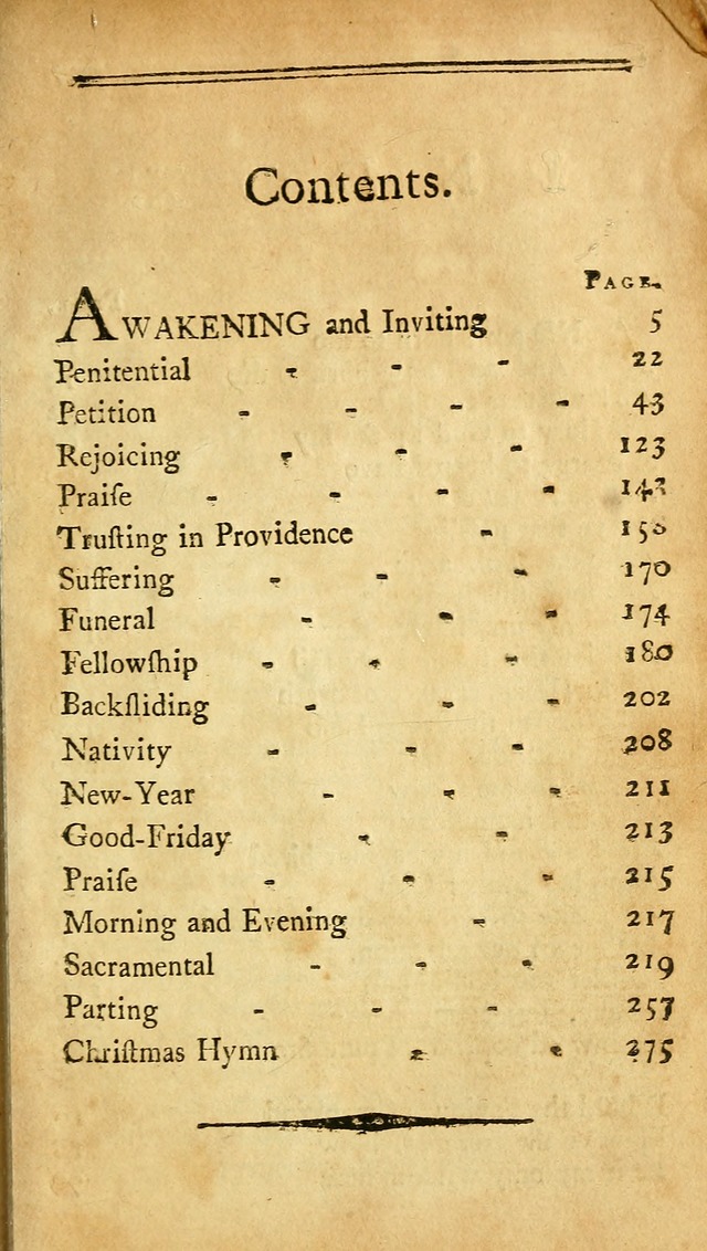 A Pocket hymn-book, designed as a constant companion for the pious: collected from various authors (11th ed.) page 277