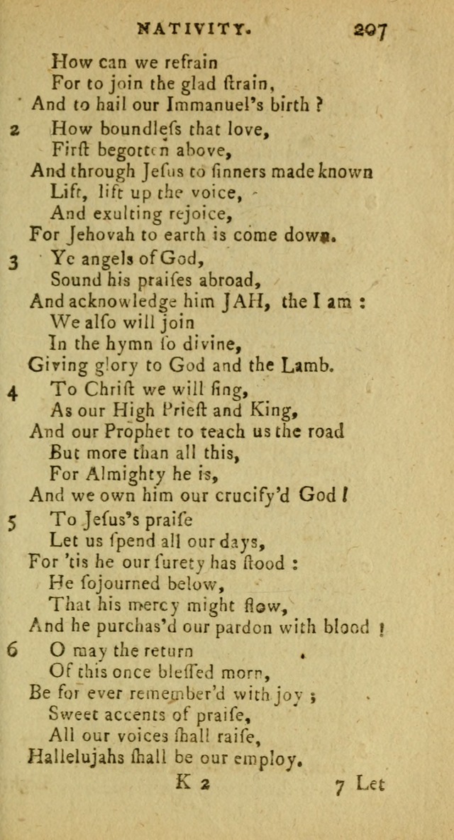 A Pocket Hymn Book: designed as a constant companion for the pious, collected from various authors (9th ed.) page 207