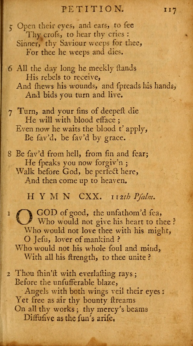 A Pocket Hymn-book: designed as a constant companion for the pious, collected from various authors (18th ed.) page 119