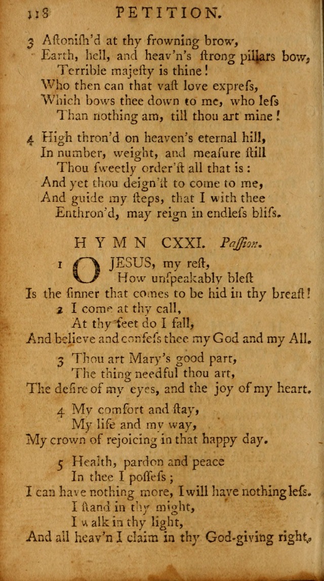 A Pocket Hymn-book: designed as a constant companion for the pious, collected from various authors (18th ed.) page 120