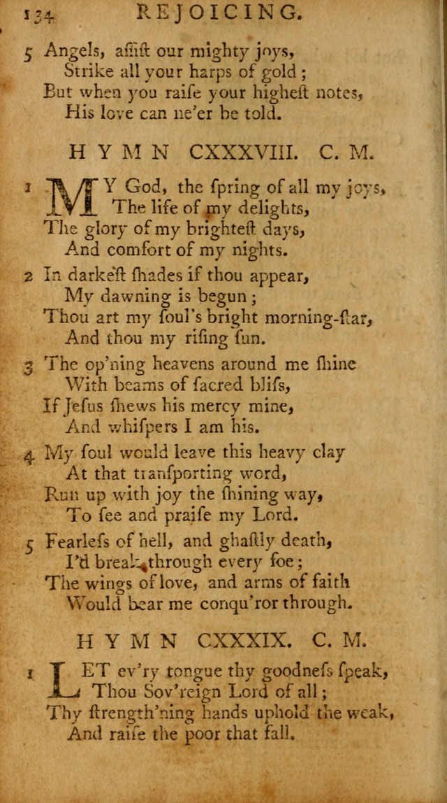 A Pocket Hymn-book: designed as a constant companion for the pious, collected from various authors (18th ed.) page 128