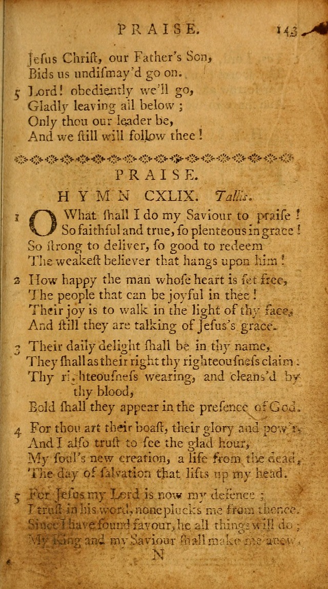 A Pocket Hymn-book: designed as a constant companion for the pious, collected from various authors (18th ed.) page 137