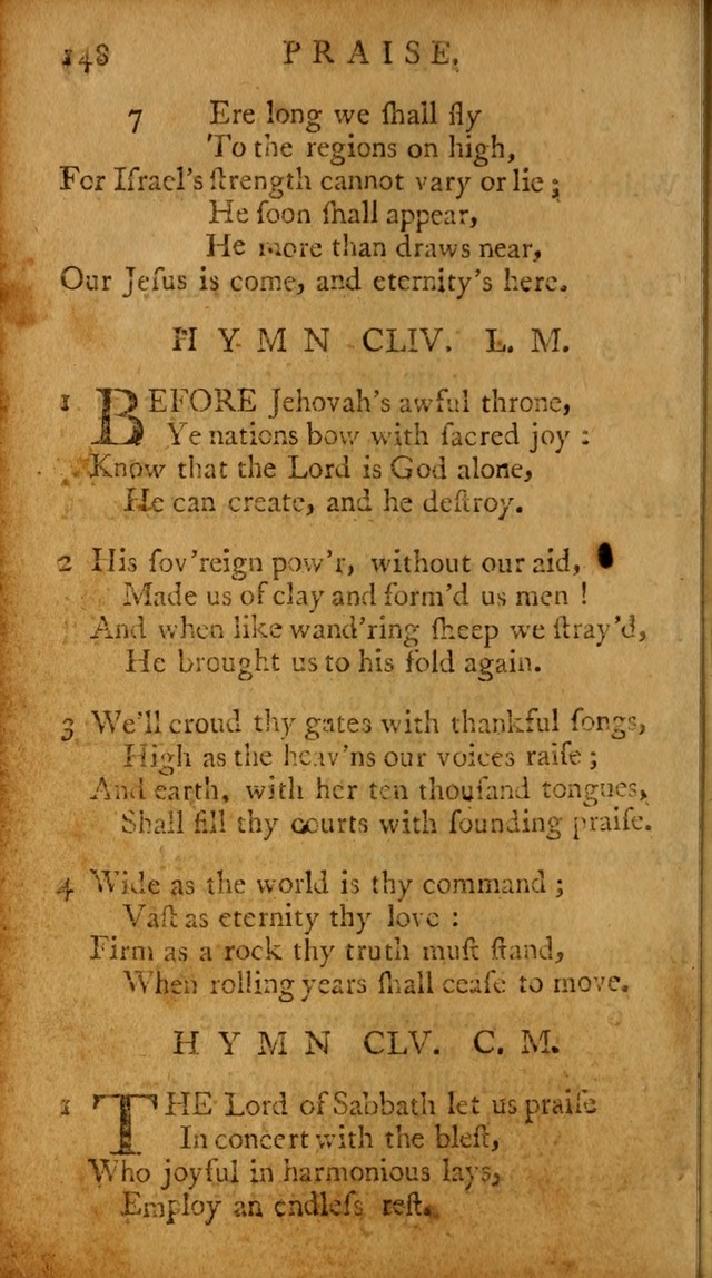 A Pocket Hymn-book: designed as a constant companion for the pious, collected from various authors (18th ed.) page 142