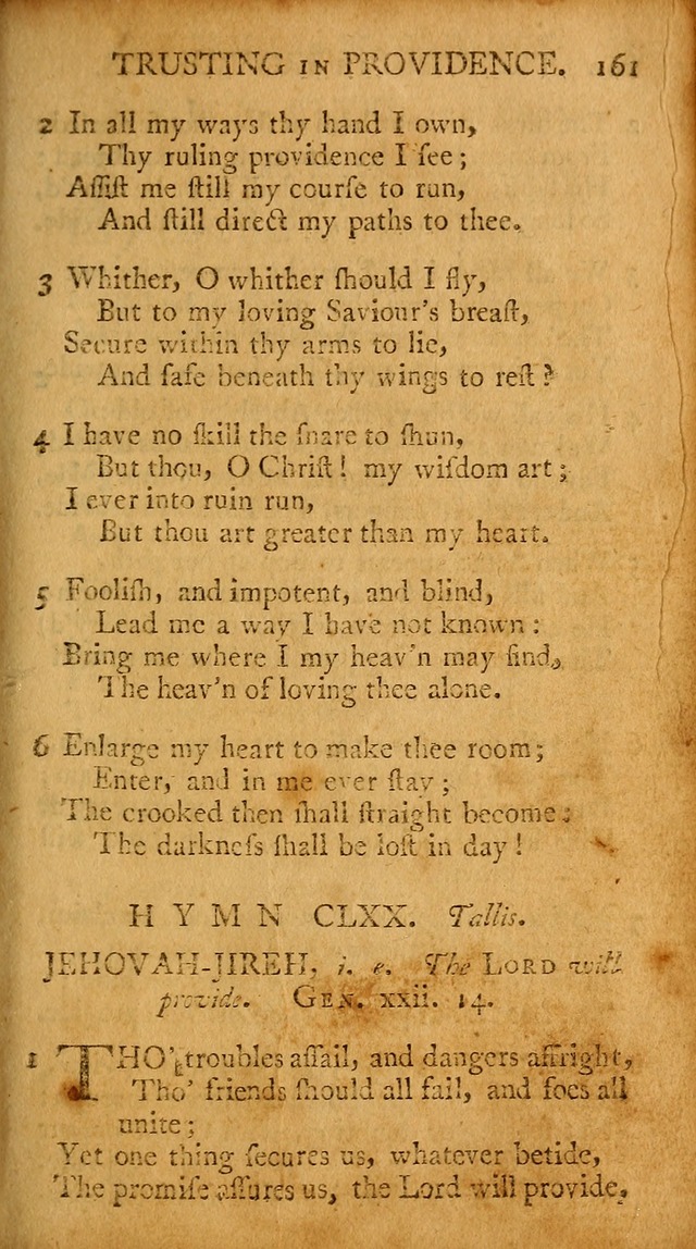 A Pocket Hymn-book: designed as a constant companion for the pious, collected from various authors (18th ed.) page 155