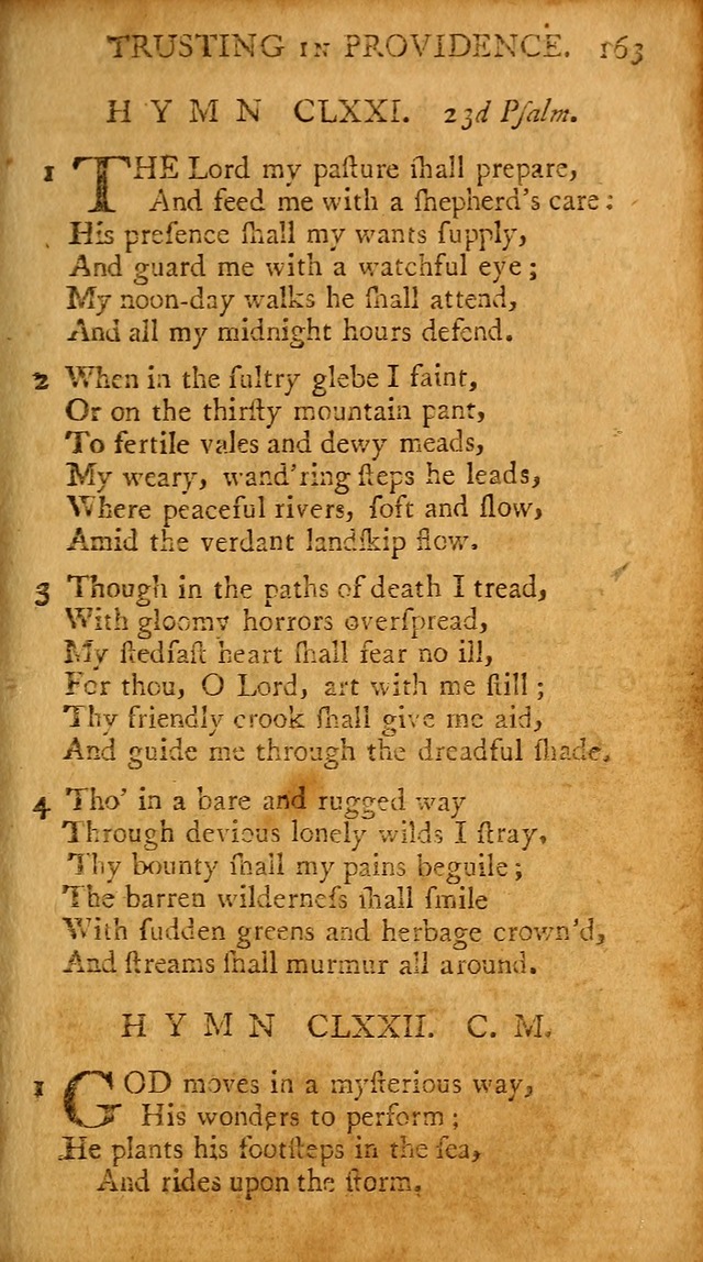 A Pocket Hymn-book: designed as a constant companion for the pious, collected from various authors (18th ed.) page 157