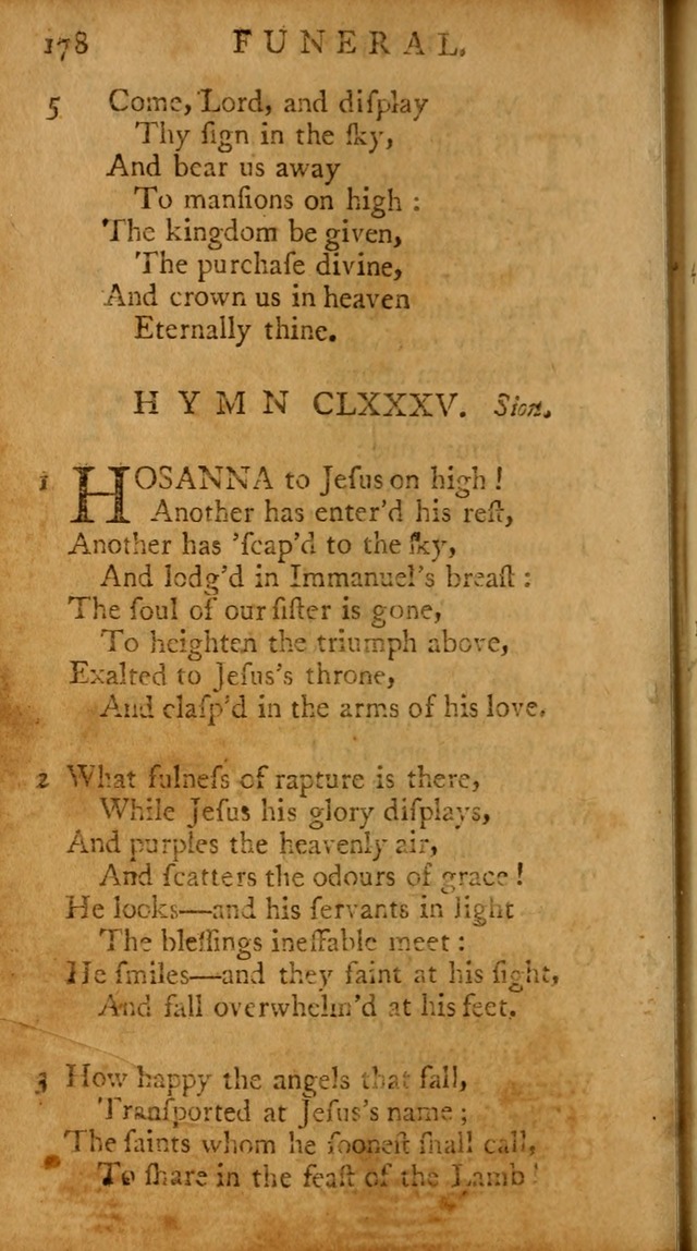 A Pocket Hymn-book: designed as a constant companion for the pious, collected from various authors (18th ed.) page 172