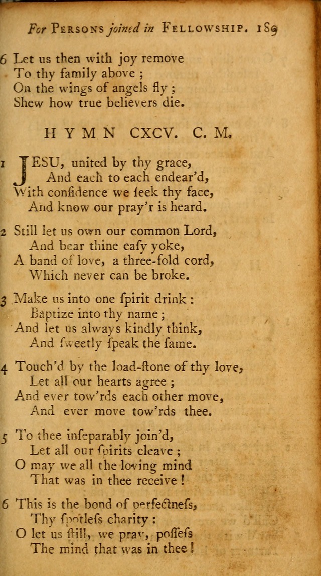 A Pocket Hymn-book: designed as a constant companion for the pious, collected from various authors (18th ed.) page 183