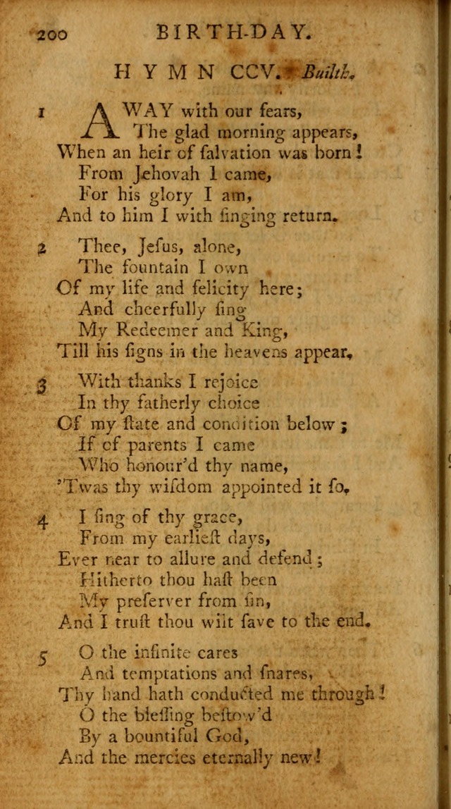 A Pocket Hymn-book: designed as a constant companion for the pious, collected from various authors (18th ed.) page 194