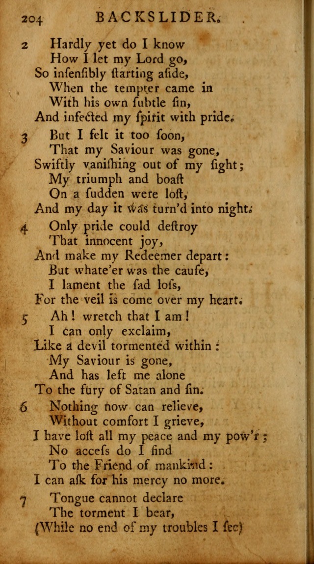 A Pocket Hymn-book: designed as a constant companion for the pious, collected from various authors (18th ed.) page 198