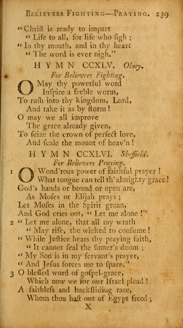 A Pocket Hymn-book: designed as a constant companion for the pious, collected from various authors (18th ed.) page 233