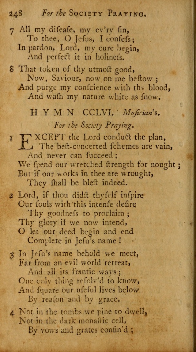 A Pocket Hymn-book: designed as a constant companion for the pious, collected from various authors (18th ed.) page 242