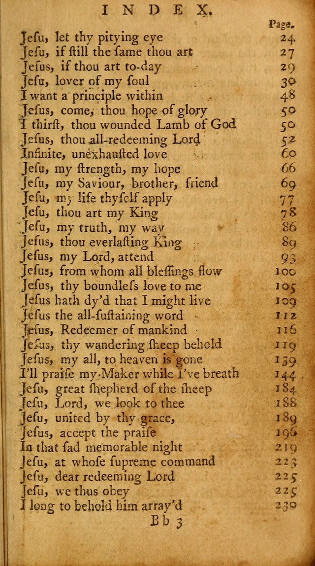 A Pocket Hymn-book: designed as a constant companion for the pious, collected from various authors (18th ed.) page 281
