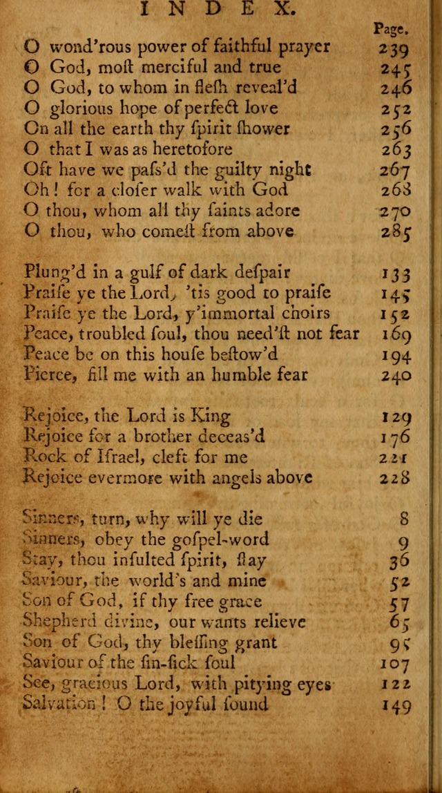 A Pocket Hymn-book: designed as a constant companion for the pious, collected from various authors (18th ed.) page 284