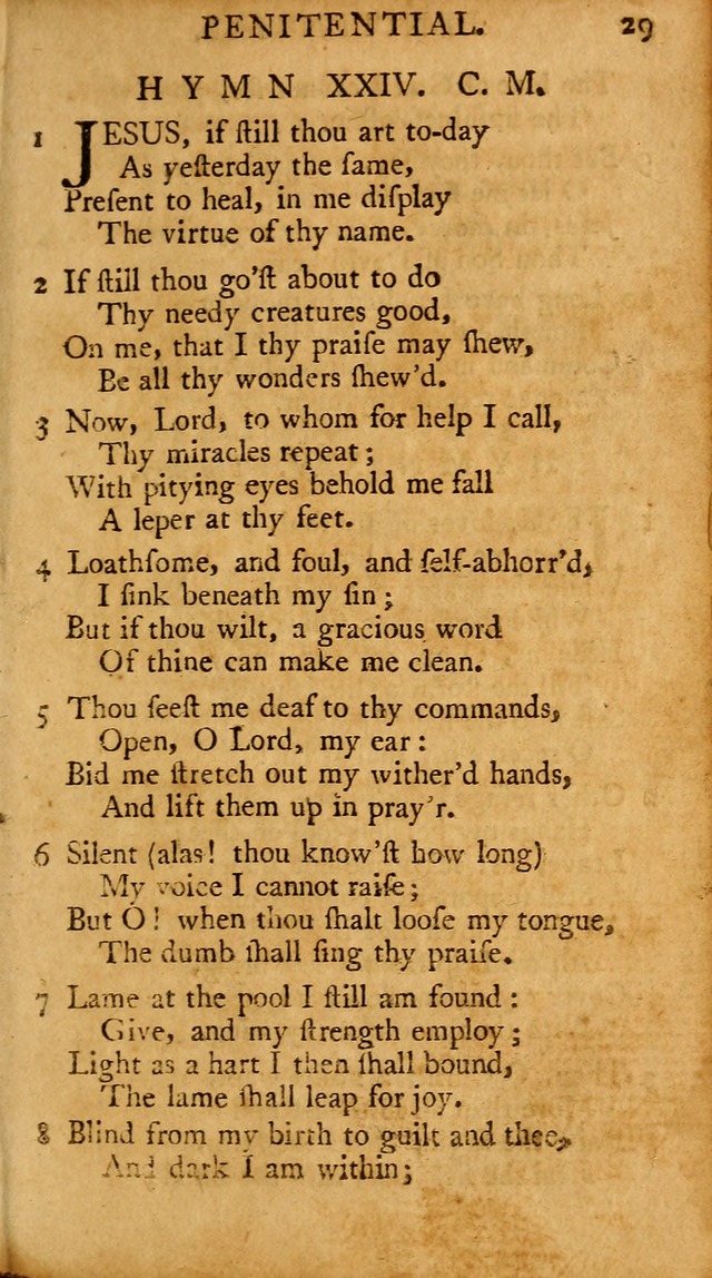 A Pocket Hymn-book: designed as a constant companion for the pious, collected from various authors (18th ed.) page 31