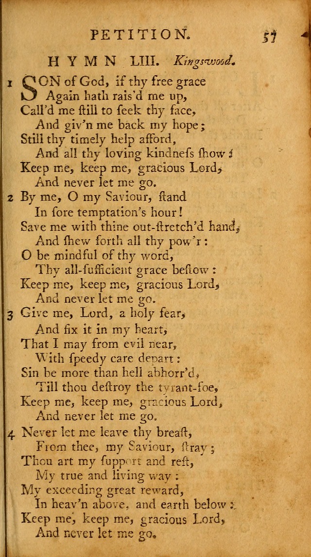 A Pocket Hymn-book: designed as a constant companion for the pious, collected from various authors (18th ed.) page 59