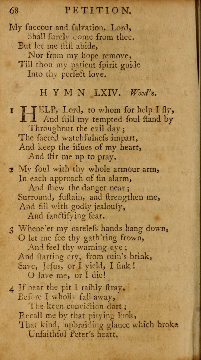 A Pocket Hymn-book: designed as a constant companion for the pious, collected from various authors (18th ed.) page 70
